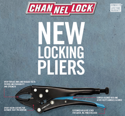 Channellok's New Locking Pliers