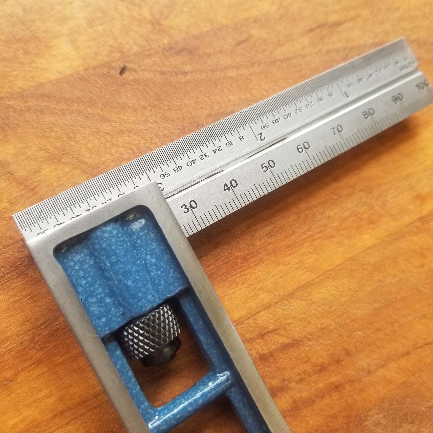 PEC 4" E/M Double Square (32nds/0.5mm & 64ths/1mm) First Body w/ Blem Rule (7104-264)