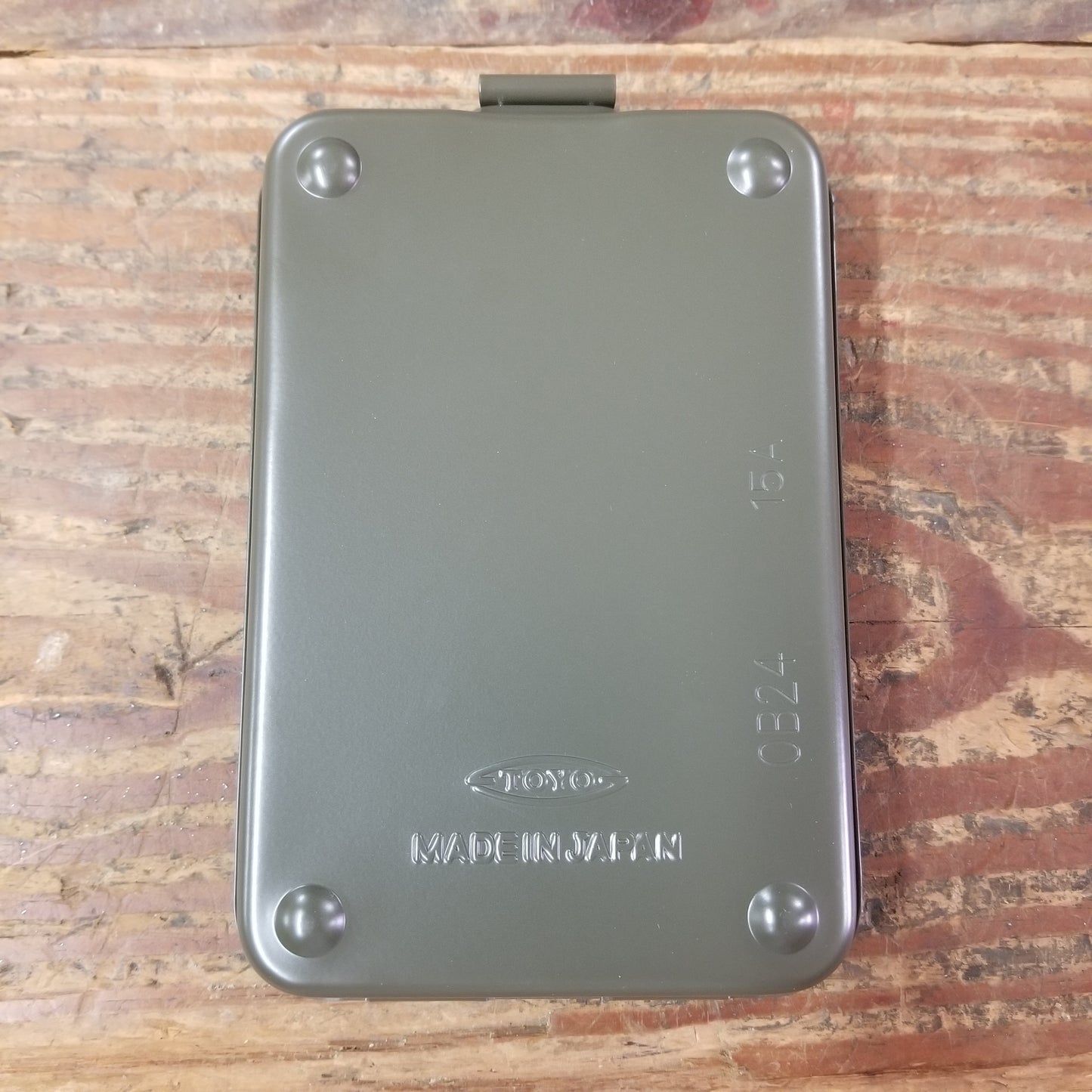 Toyo Steel Stackable Storage Toolbox T-152 Military Green (TO-T152MG)