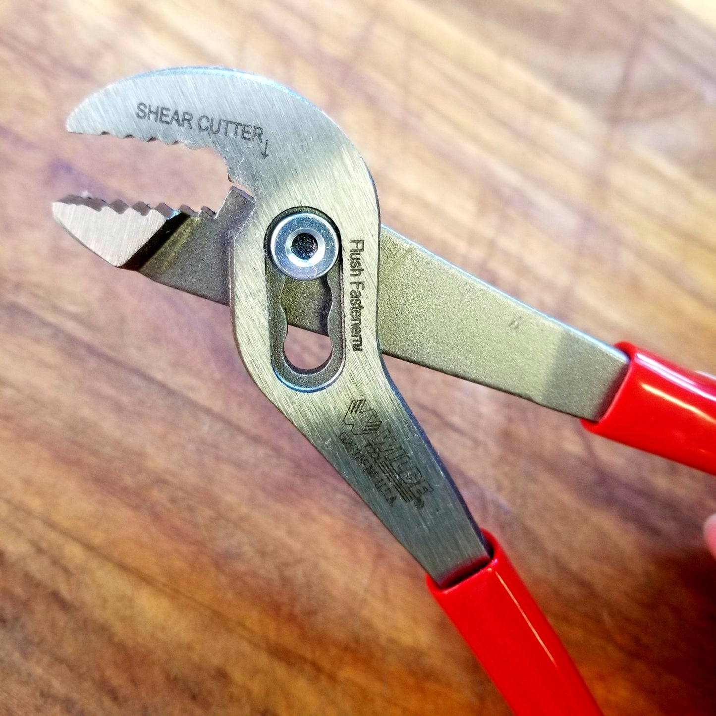 7" Flush Fastener Angle Nose Slip Joint Pliers (G251FP.NP/BB)