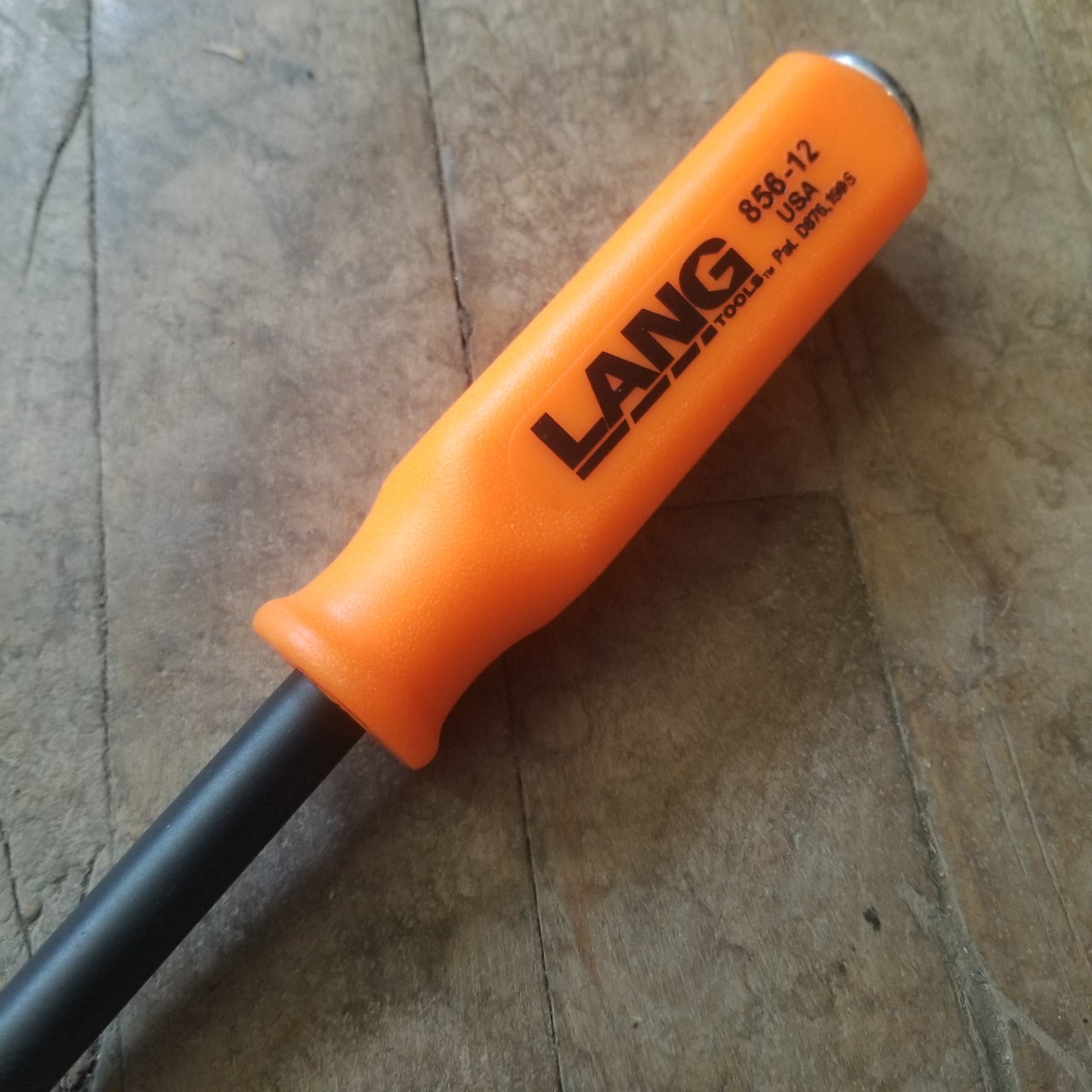 Lang 16" x 3/8" Pin Punch w/ Striking Cap (856-12)