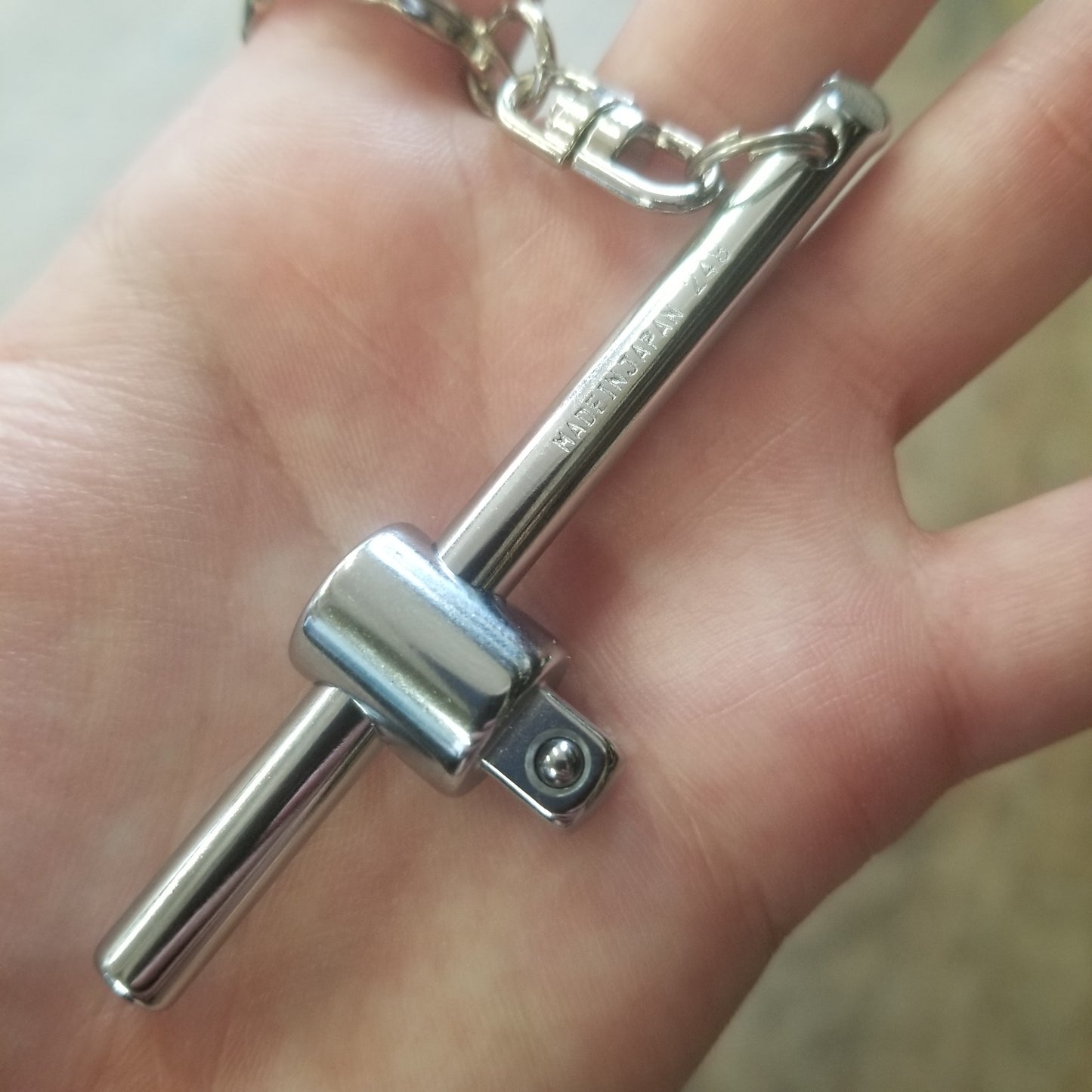 Koken 1/4" Dr. Sliding T Handle Key ring (2785KR)