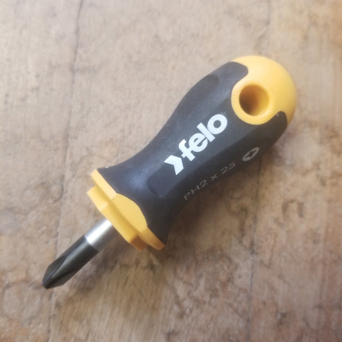 Felo Ergonic #2 x 7/8" Stubby Phillips Screwdriver (61511)