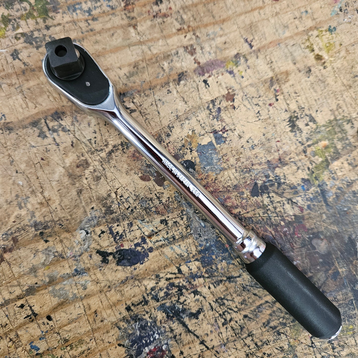 Koken 1/4" Body w/ 3/8" Drive Head 72 Tooth Ratchet Z-Series Quick Release 160mm (2725ZB-3/8(L160))