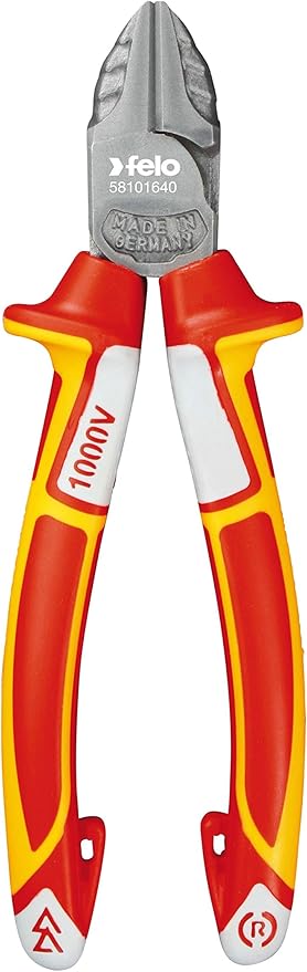 Felo 7" Diagonal Nipper Pliers VDE (63797)