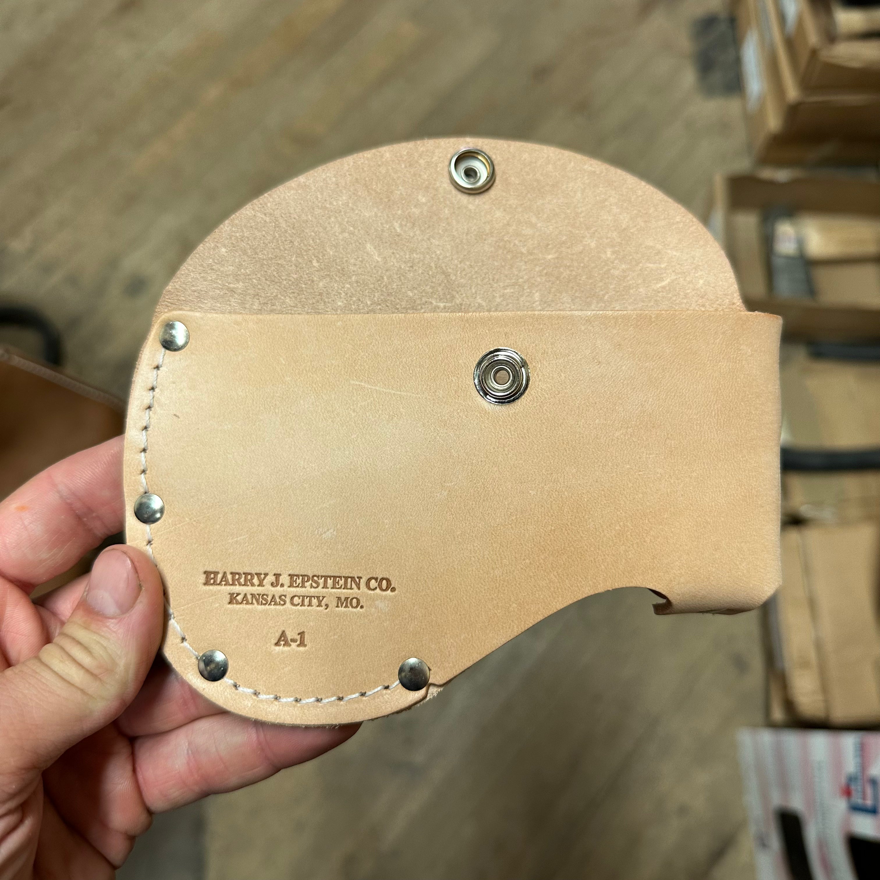 US Made Leather Camp Axe Sheath for 1 1/4 lb Camp Axe – Harry J