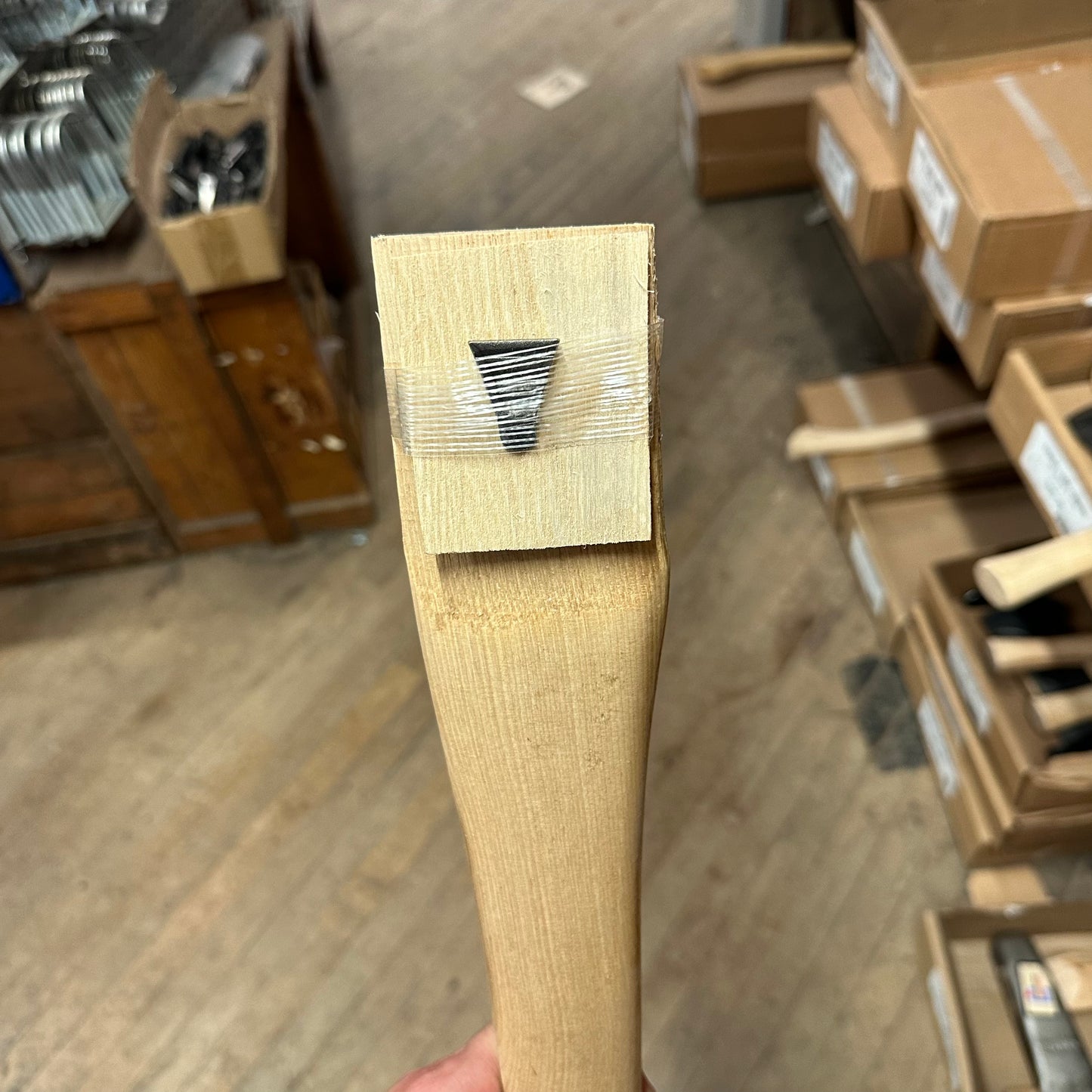 House Handle 30" 3-5 lb Double Bit Axe Handle, Eye Size 3/4" x 3" (1530AA)