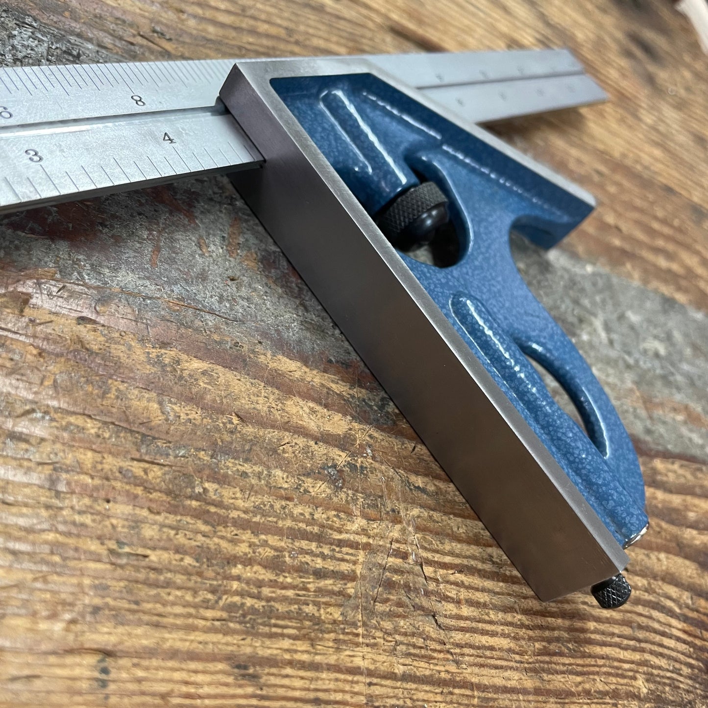 PEC 2pc 12" 4R Combination Square (32nds/64ths & 8ths/16ths) w/ Blem Rule (7131-4R)