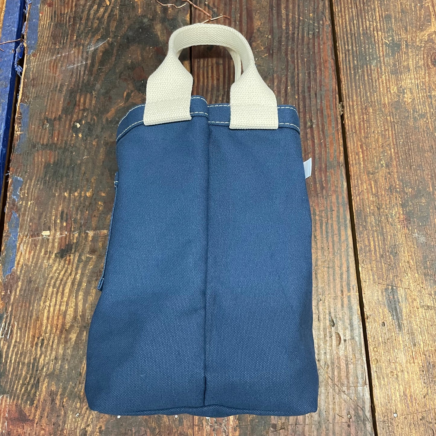 Beckel Canvas Navy Blue Divided Tool Tote (CL330-NAV)