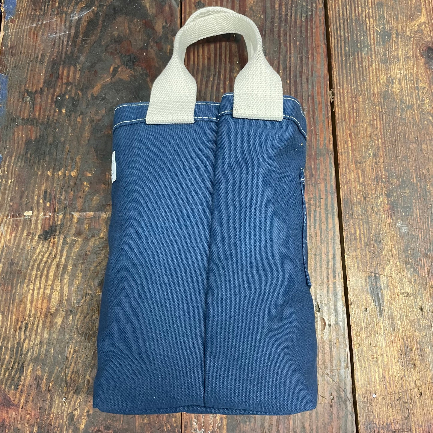Beckel Canvas Navy Blue Divided Tool Tote (CL330-NAV)