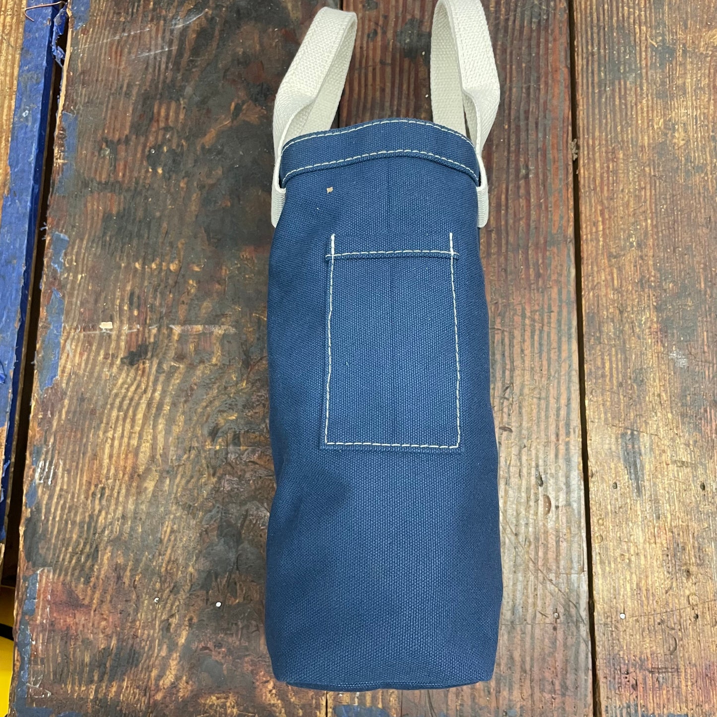 Beckel Canvas Navy Blue Divided Tool Tote (CL330-NAV)