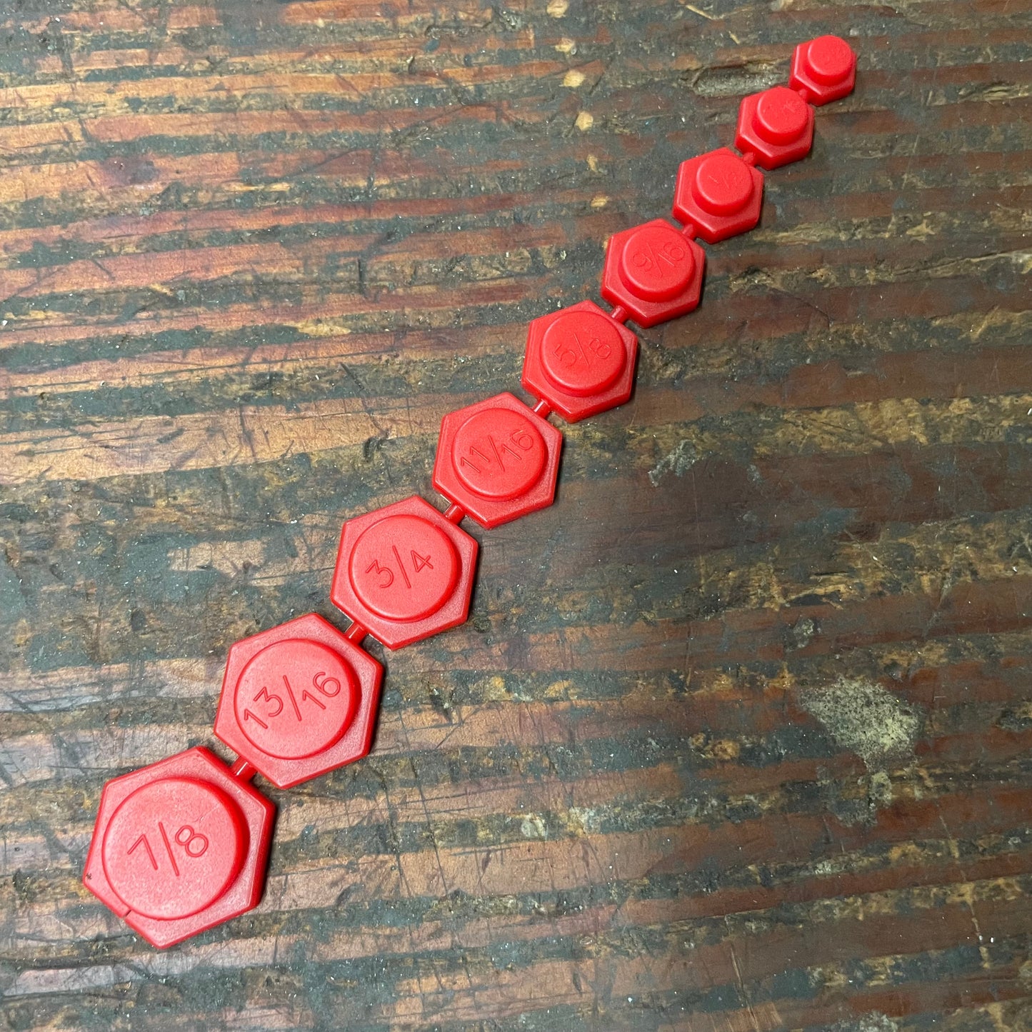 Lang 9 Pc. Magnetic SAE Socket Inserts (520)