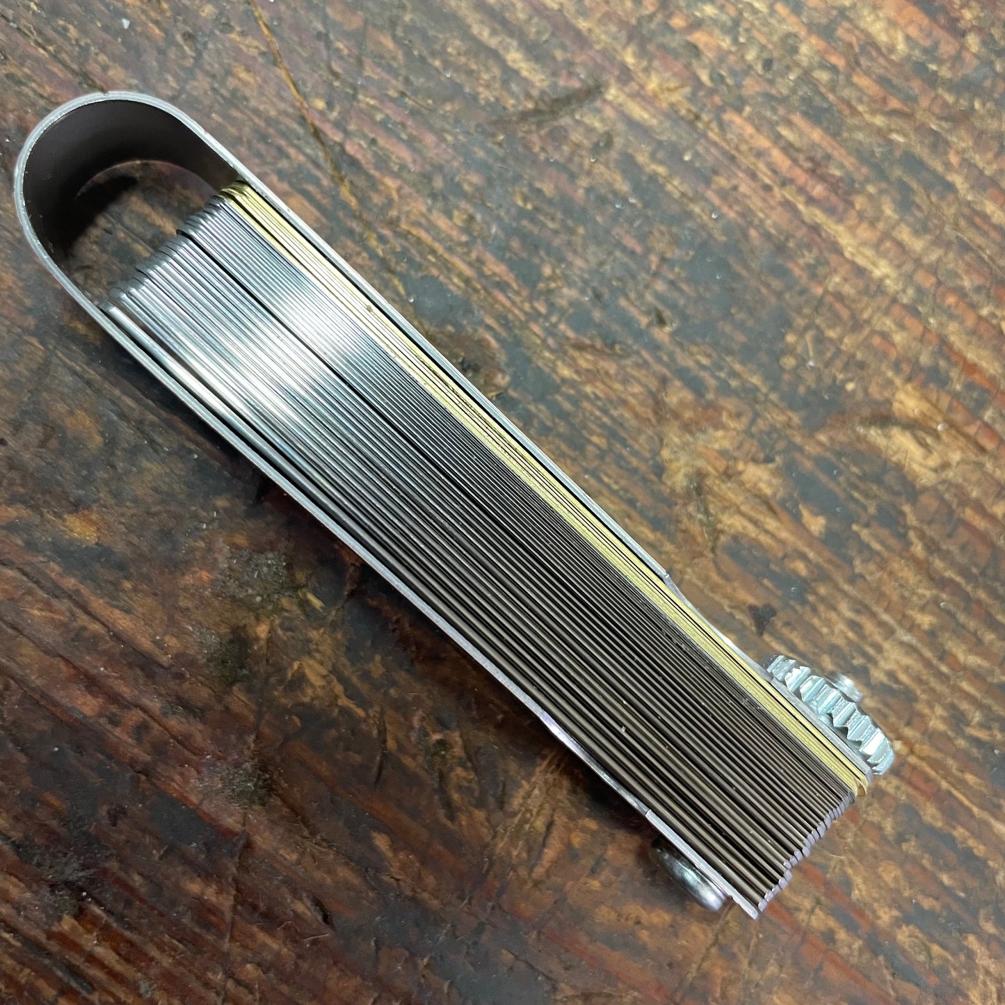 Lang 36-Blade 3" Combination Standard and Brass Feeler Gauge (FG-135)