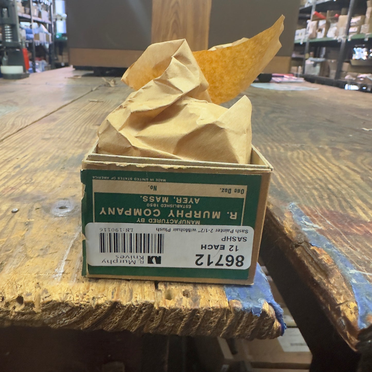 R. Murphy Sash Painter 2 1/2" Mohair Plush (86712) SASHP