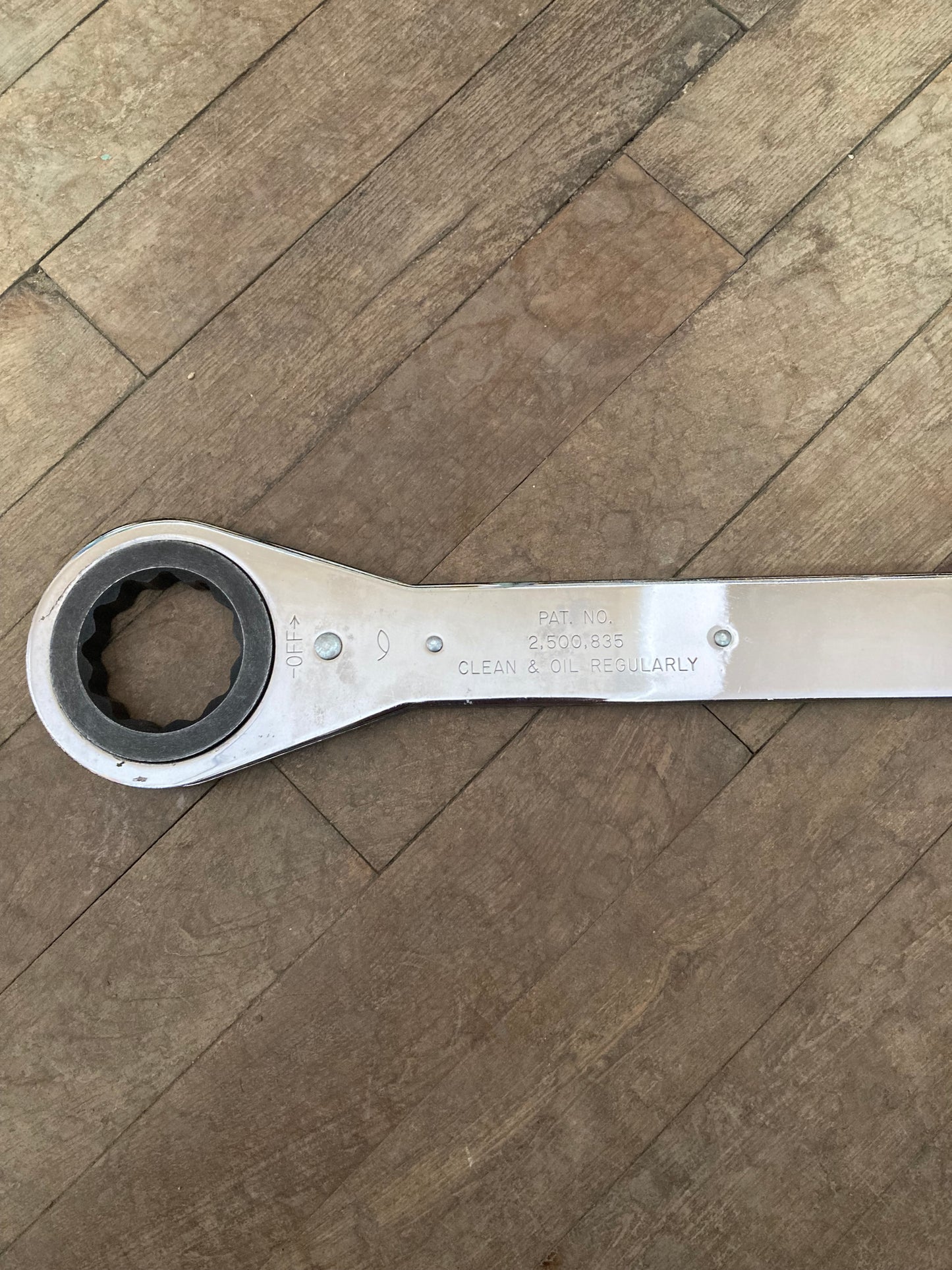 Williams Ratchet Box Wrench 1-11/16" (RB-54)