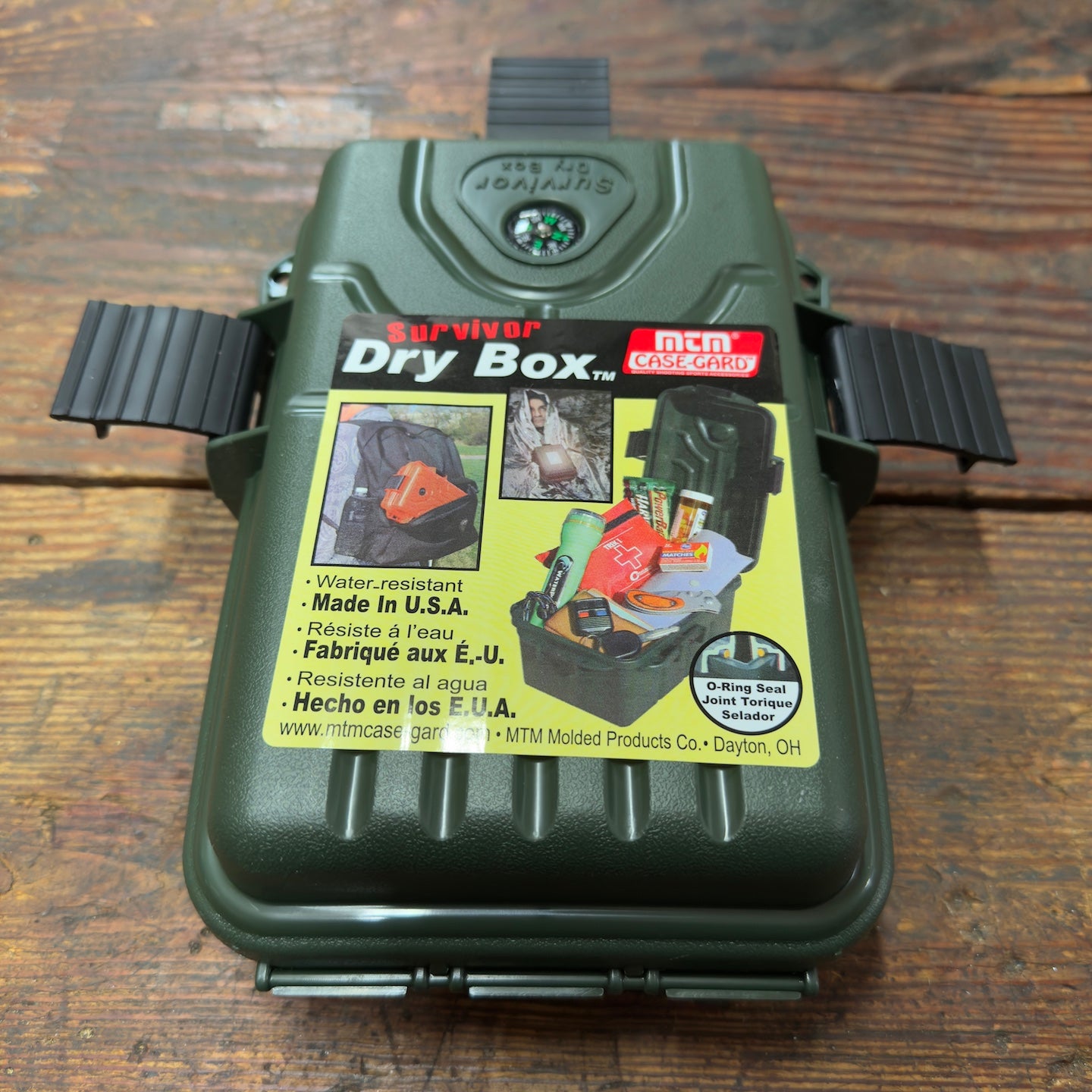 MTM Survivor Dry Box - Small, Green (S1072-11)