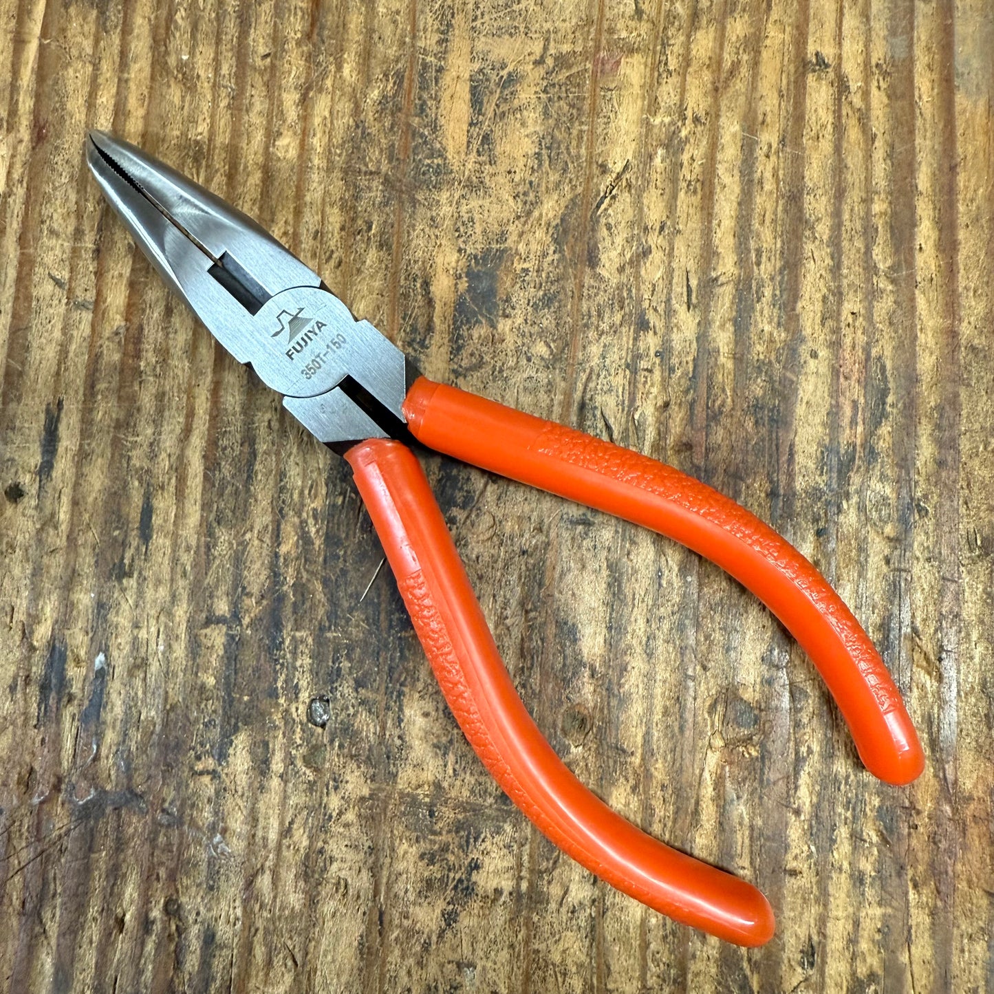 Fujiya 6" Bent Long Nose Pliers (350T-150)
