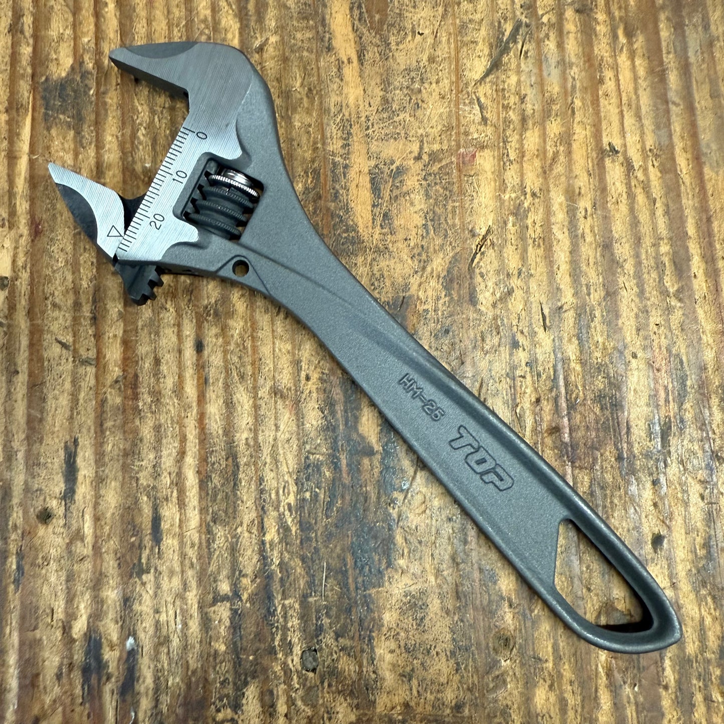 Top Hyper Monkey 6 1/2" (165mm) Adjustable Wrench ZERO (HM-25)