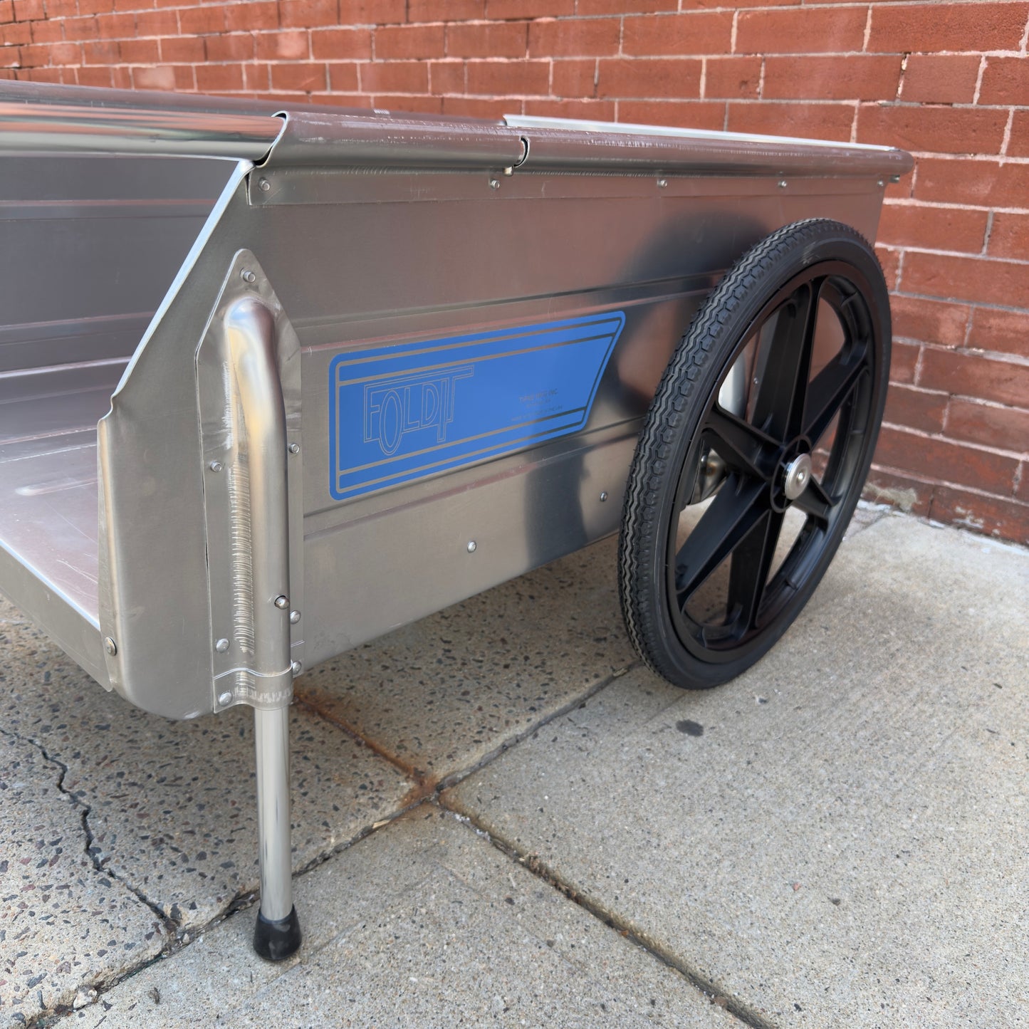 Tipke Mfg. Foldit Collapsible Garden Cart (2100-BLUE)