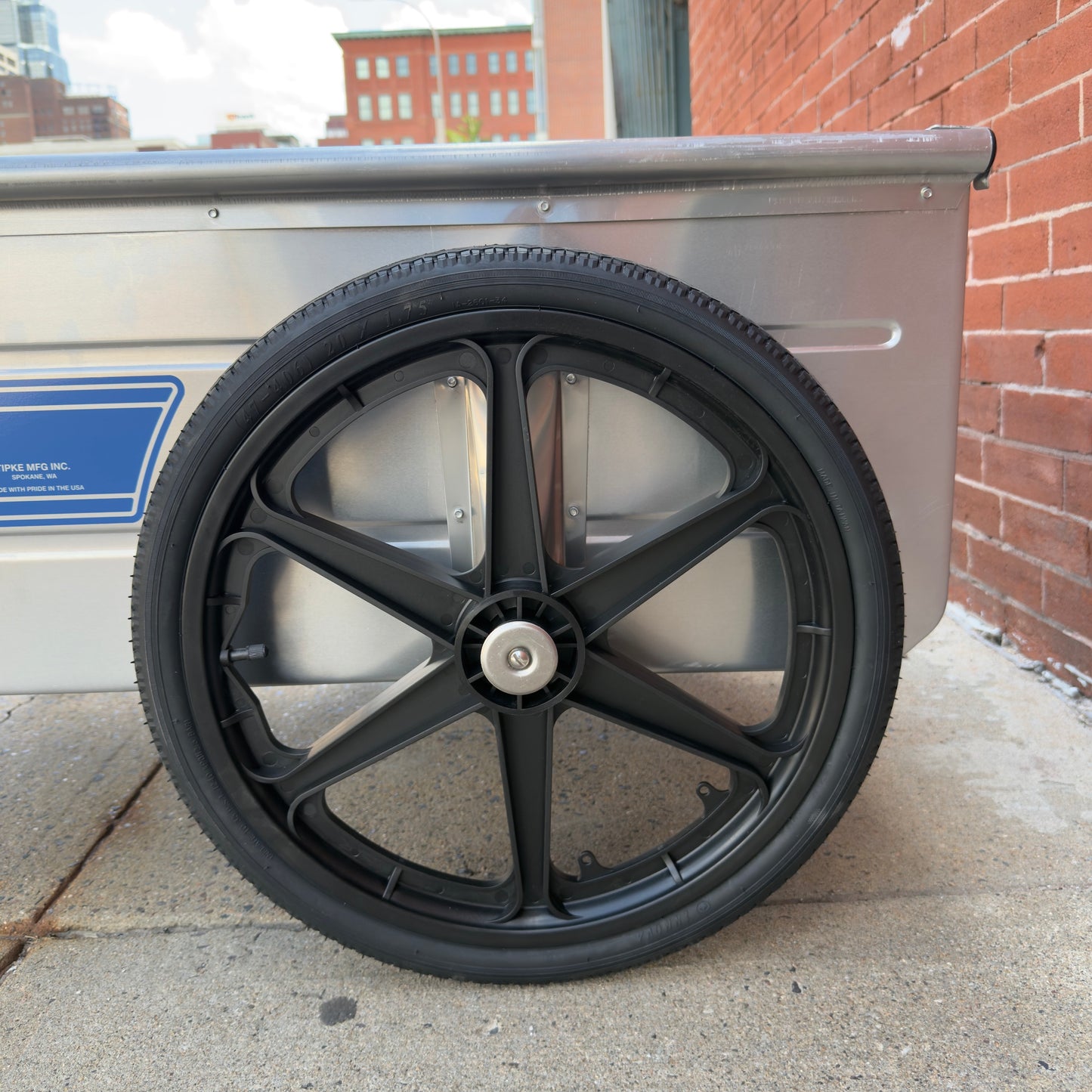 Tipke Mfg. Foldit Collapsible Garden Cart (2100-BLUE)