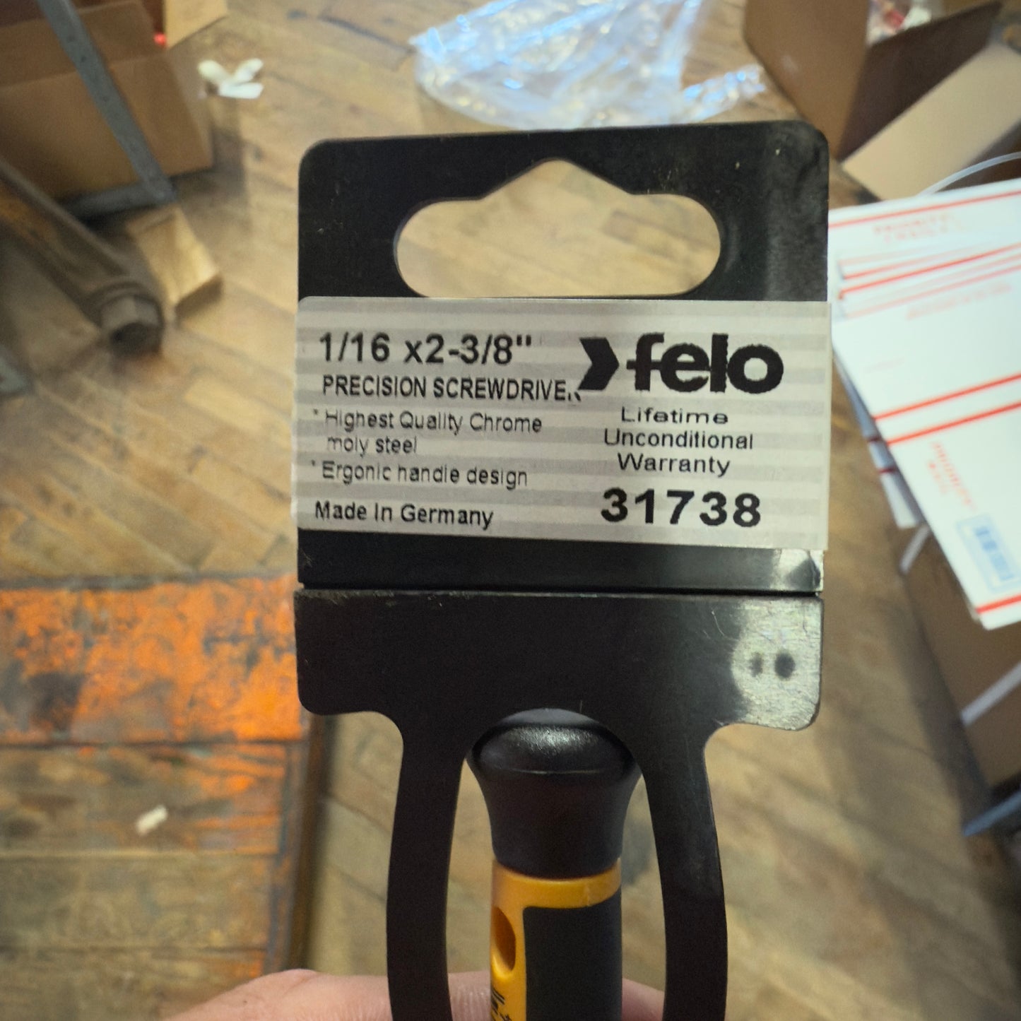 Felo Precision Slotted Screwdriver 1/16" x 2 3/8" (31738)