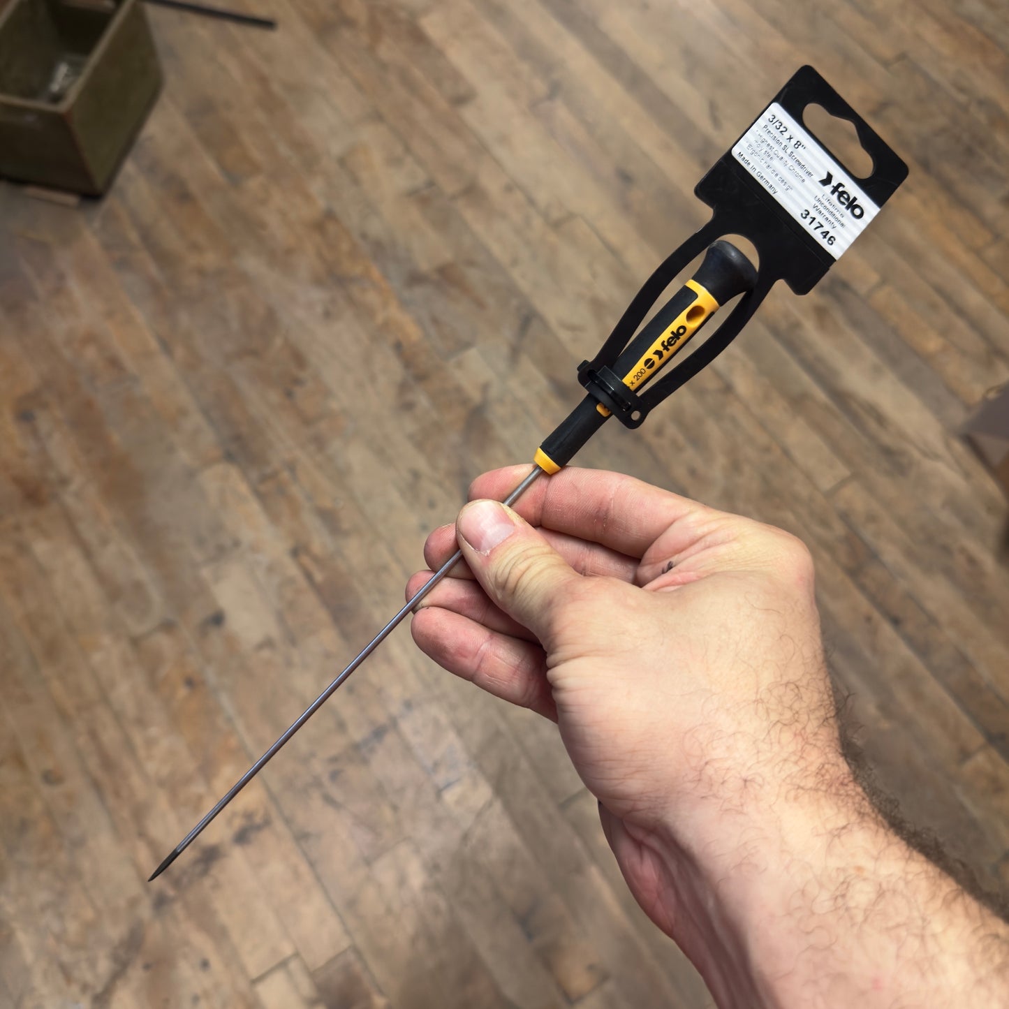 Felo Precision Slotted Screwdriver 3/32" x 8" (31746)