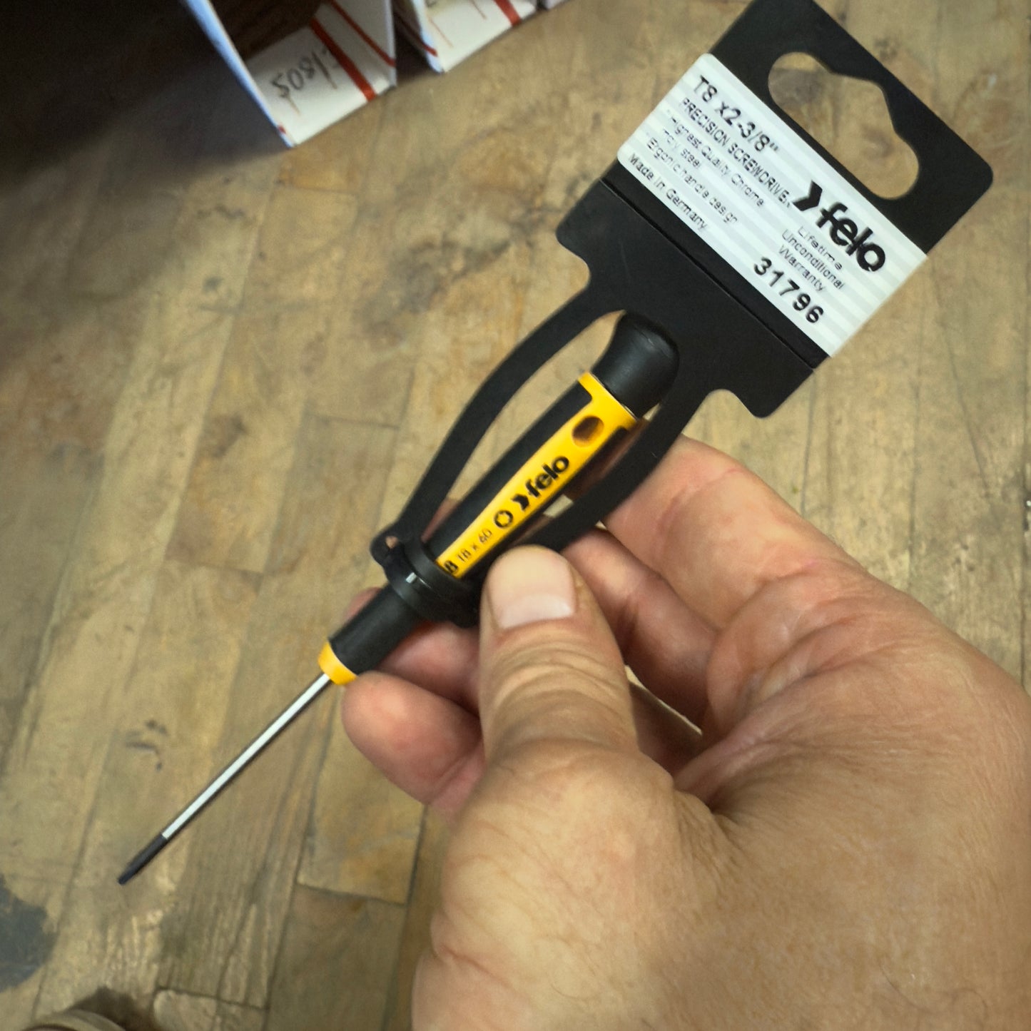 Felo Precision Torx T8 Screwdriver 2 3/8" (31796)