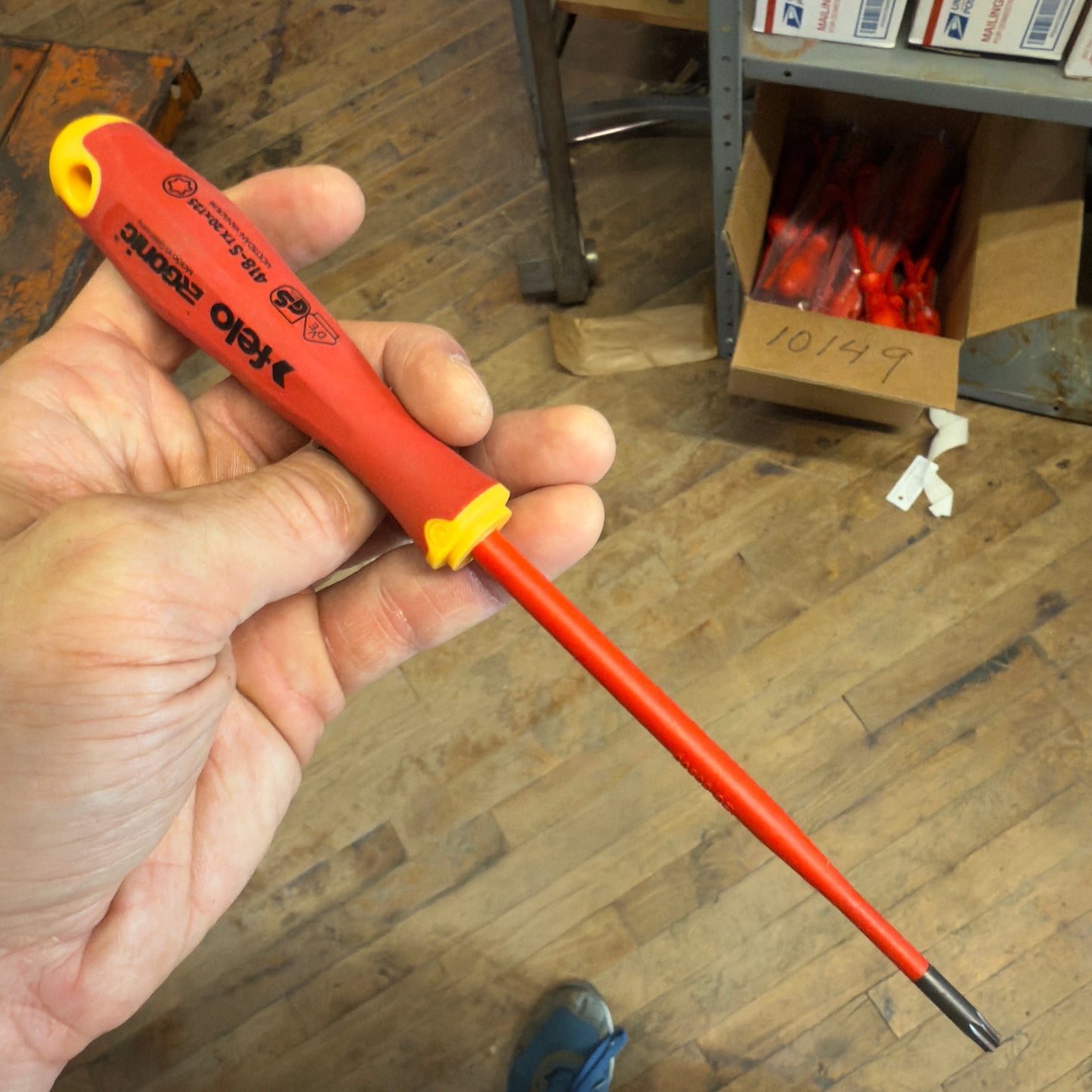 Felo E-slim Insulated Torx T20 5" Ergonic VDE Screwdriver (62667)