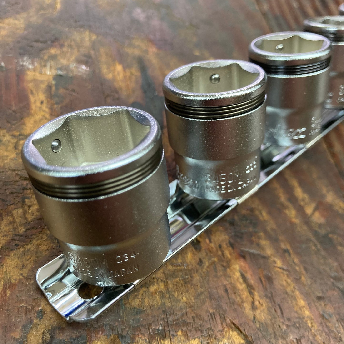 Koken 3/8"Drive NUT-GRIP Socket Set 8MM-19MM - 11pc - (RS3450M/11)