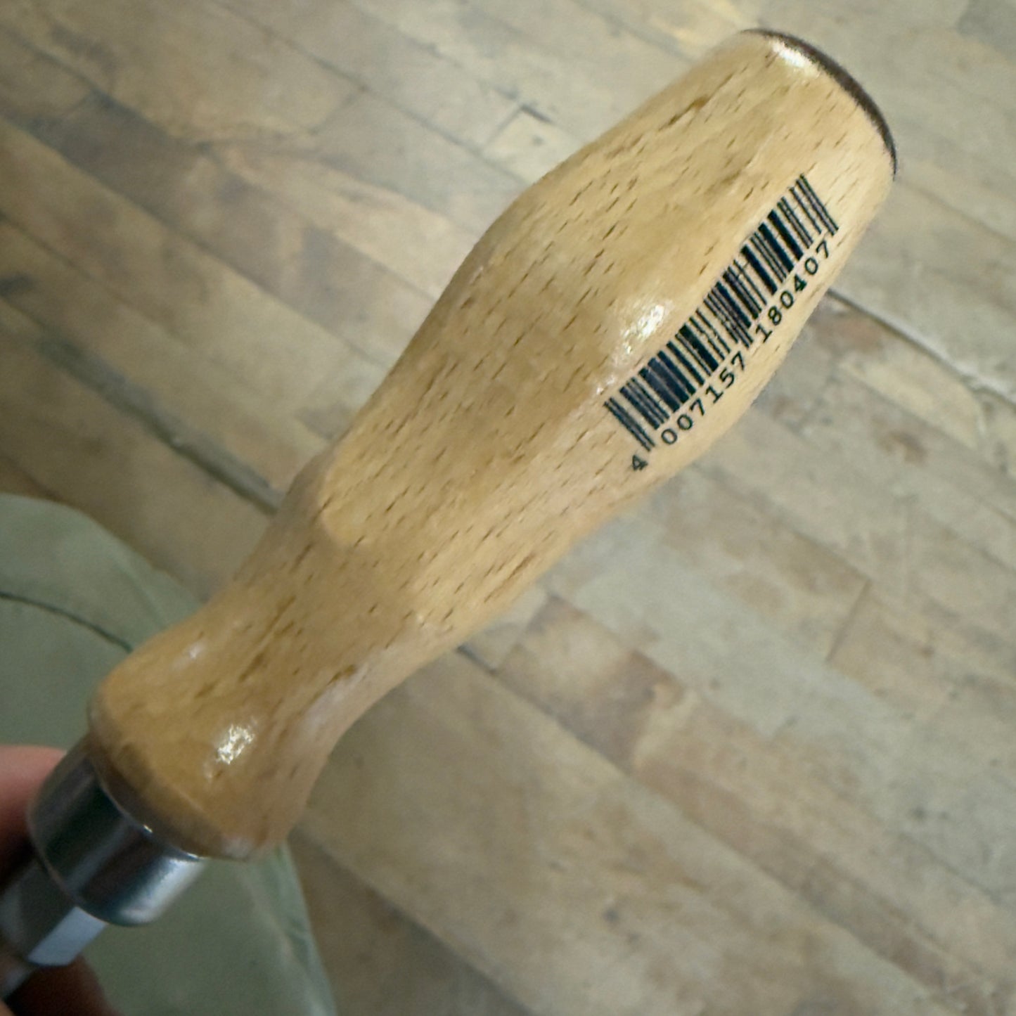 Felo 7 x 125mm Wood Handle Slotted Screwdriver (18040)