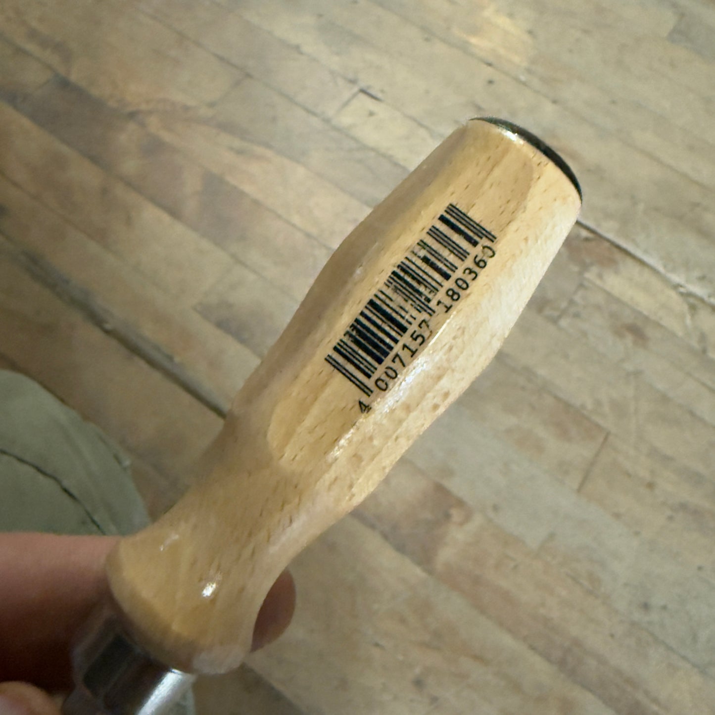 Felo 5.5 x 100mm Wood Handle Slotted Screwdriver (18036)