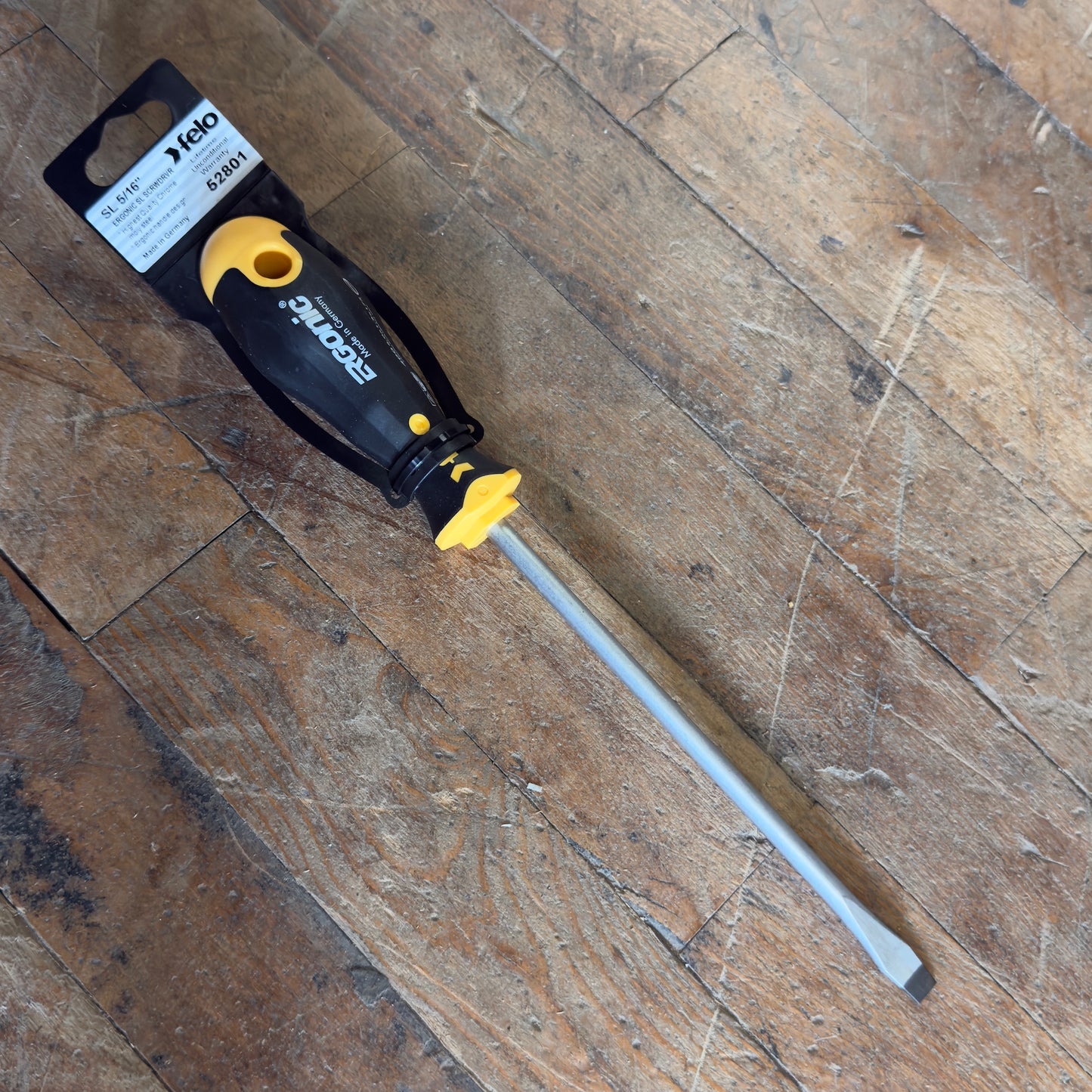 Felo Ergonic 5/16" x 7" Slotted Screwdriver (52801)