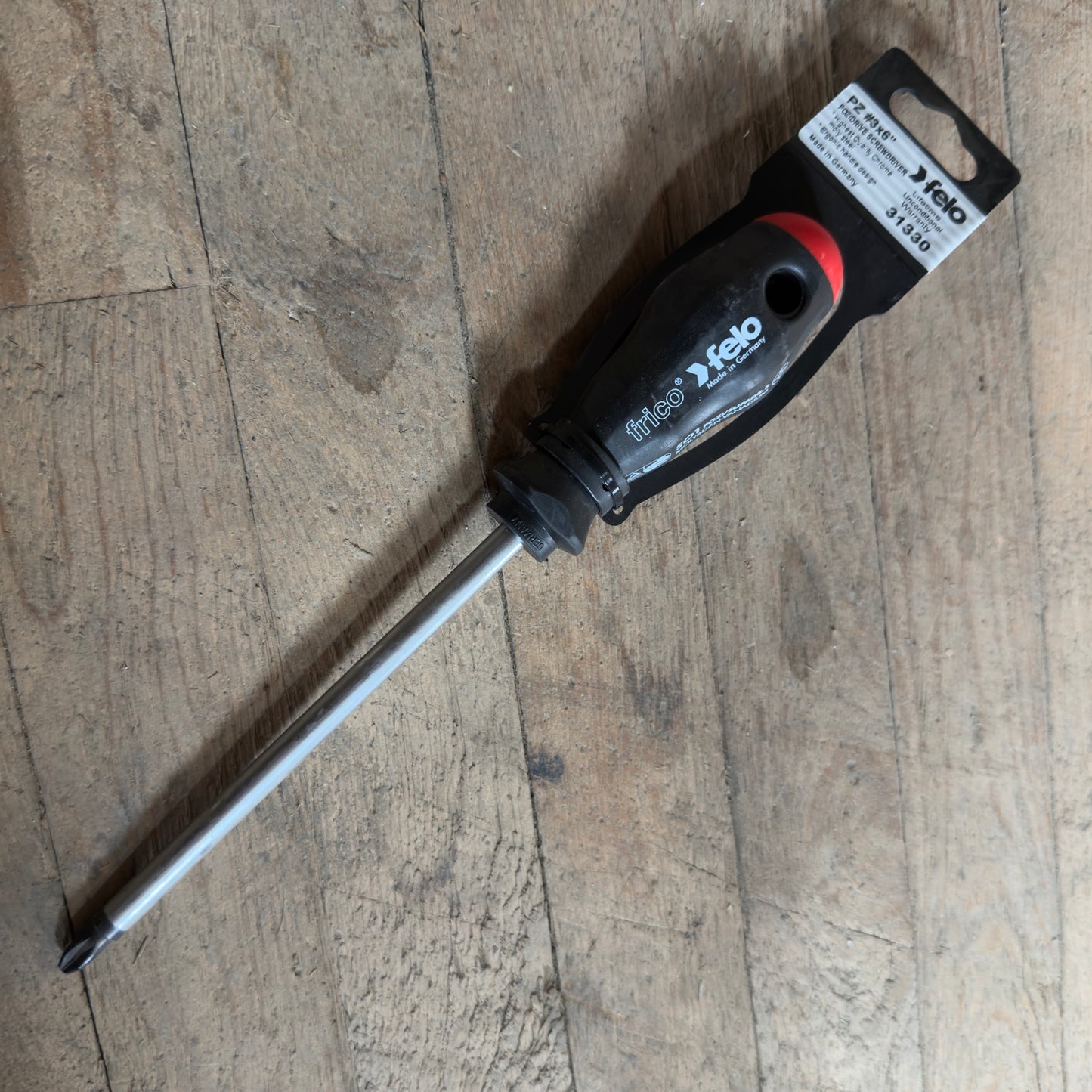 Felo #3 x 6" Pozidriv Screwdriver (F31330)