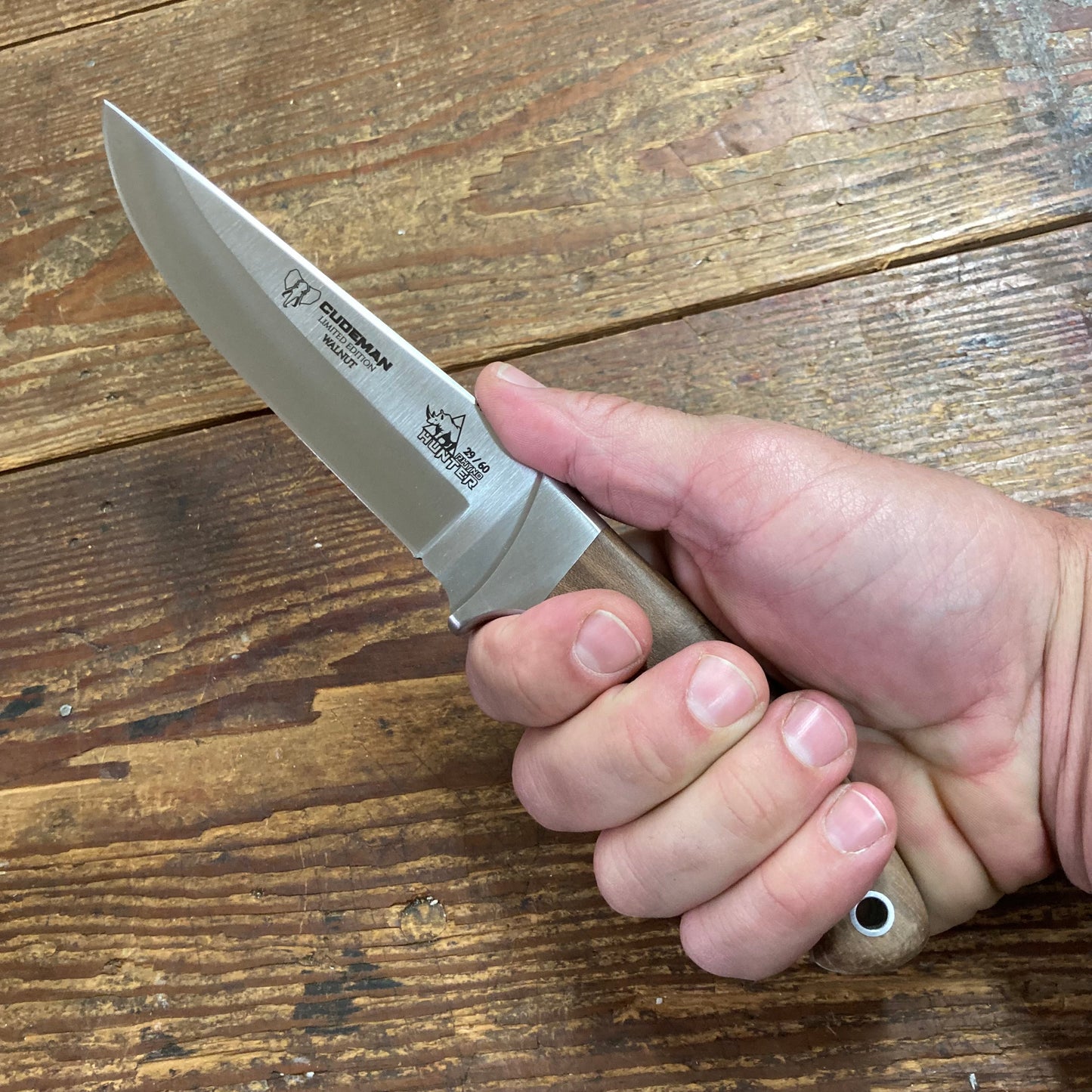 Cudeman Limited Edition Rhyno Hunter w/ Walnut Handle (248-G)