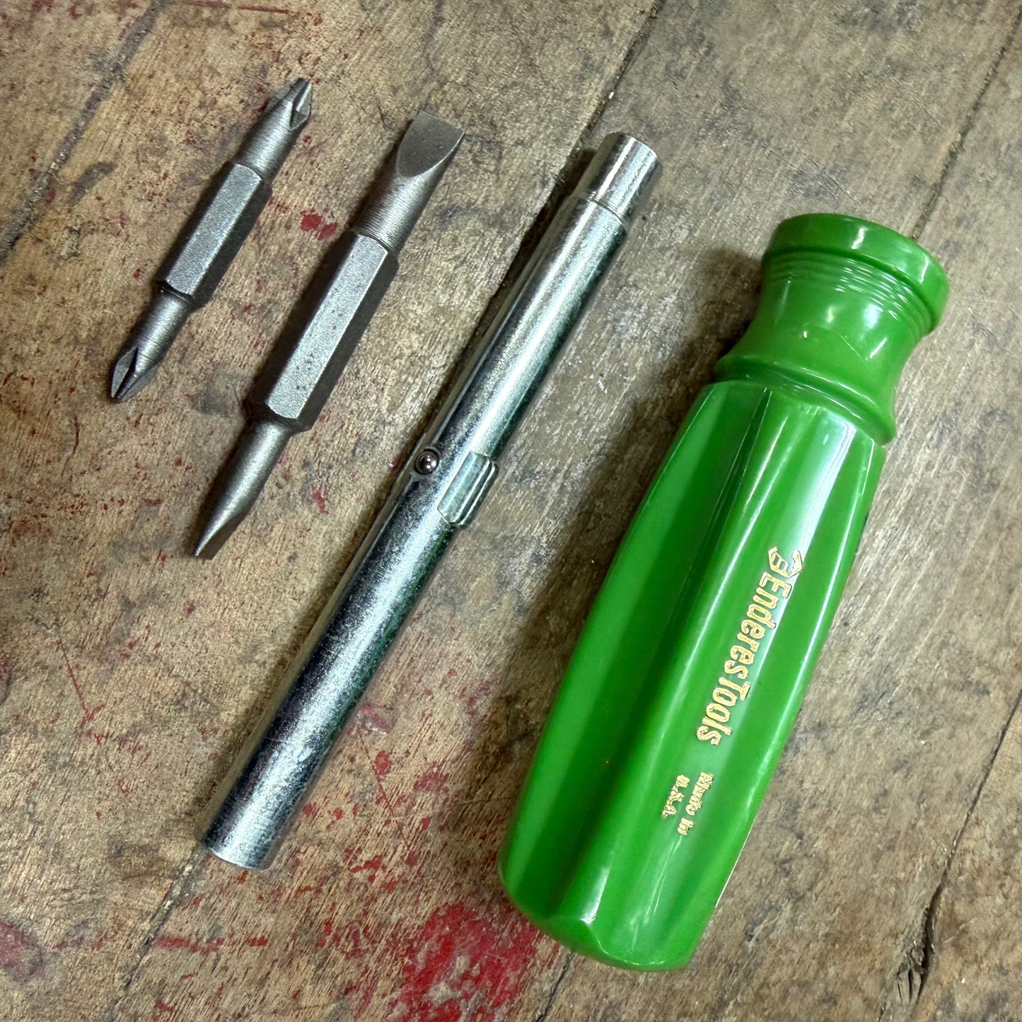 Enderes 6-in-1 Screwdriver - US Made - Jade Green (E2130JD)