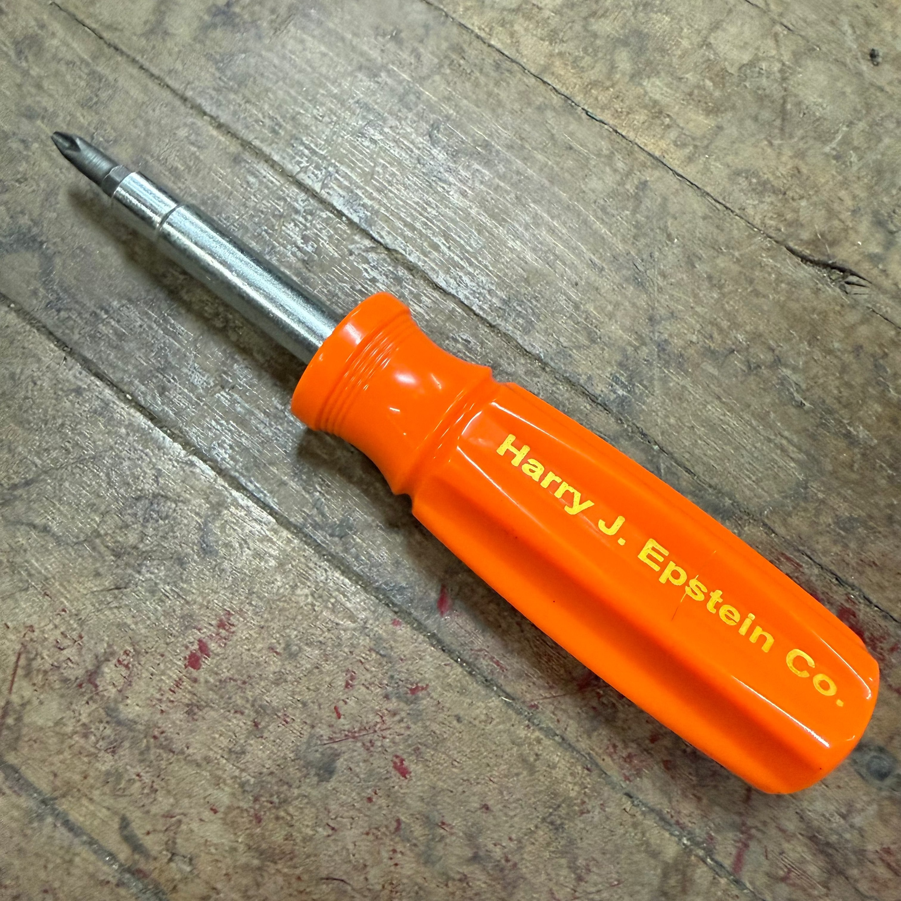 ピンズラー/Pimseur アメリカ英語I~V Enderes 6-in-1 Screwdriver - US Made - Hi-Vis Orange (E2130HO