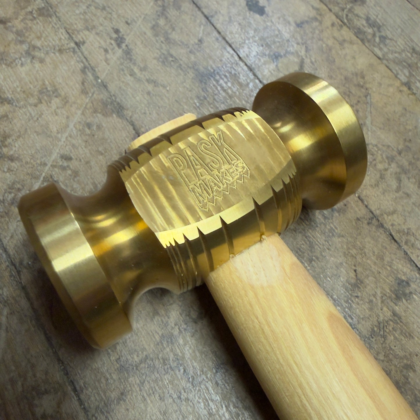 USA Made 2LB Double Face Brass Hammer (32BRASS)