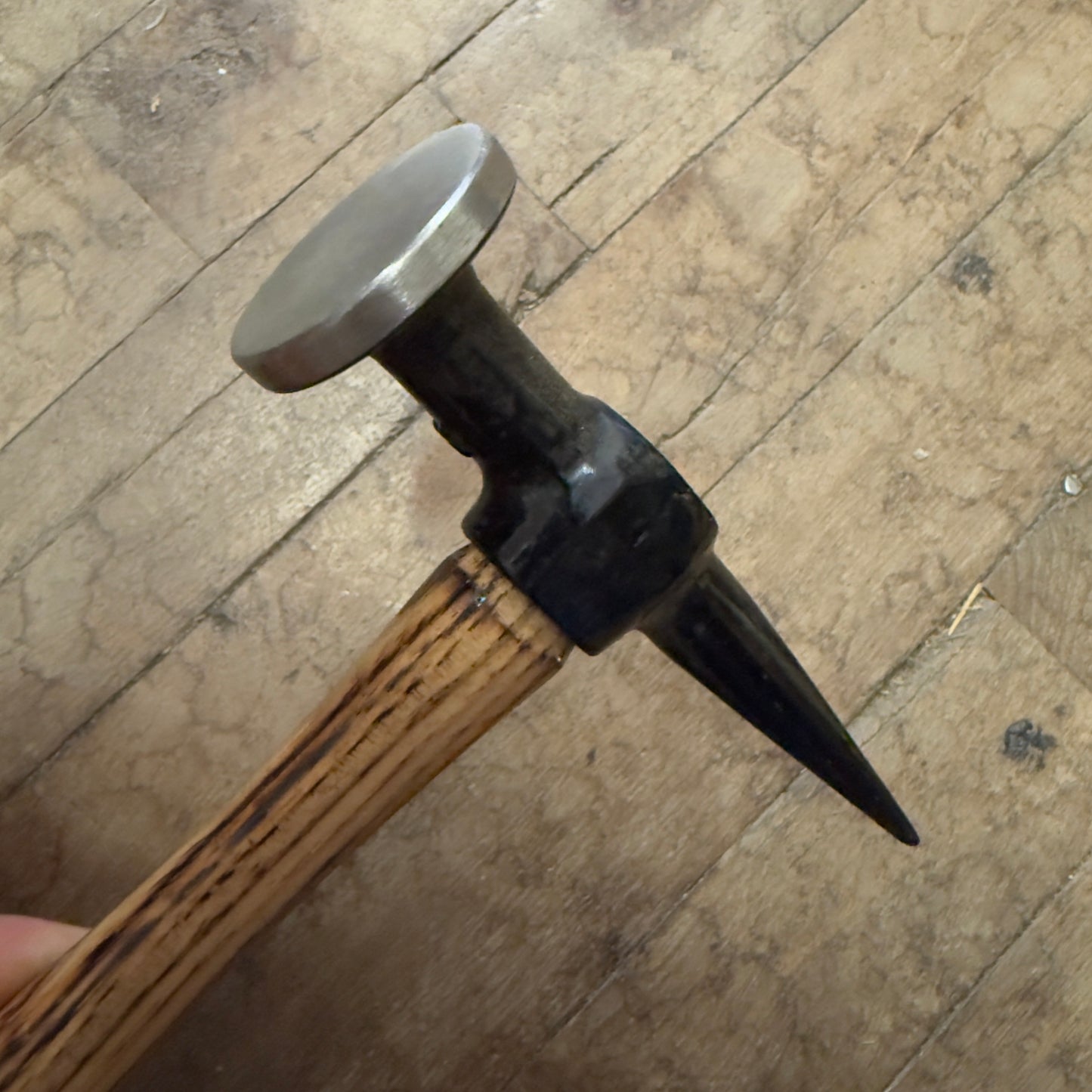 Martin Cross Chisel Hammer w/ Wooden Handle (153G)