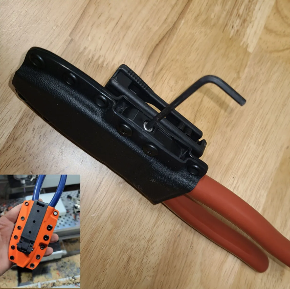 Journeyman Gear Lineman Plier Holster - Black (P-HOLSTER-BK)