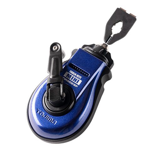 Tajima Chalk-Rite Mini Ultra-Thin .5mm Snap-Line - Metallic Blue (CR802SFB)