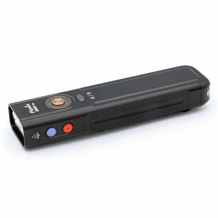 Fenix E06R PRO Flat Flashlight - Black- 1600 Lumens (E06RPRBK