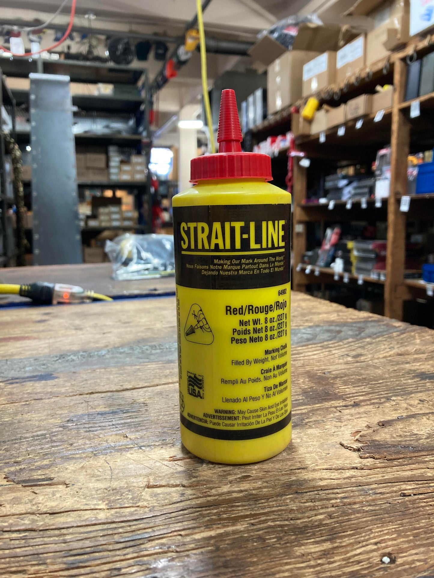 Irwin 8oz Standard Red Marking Chalk (64902)