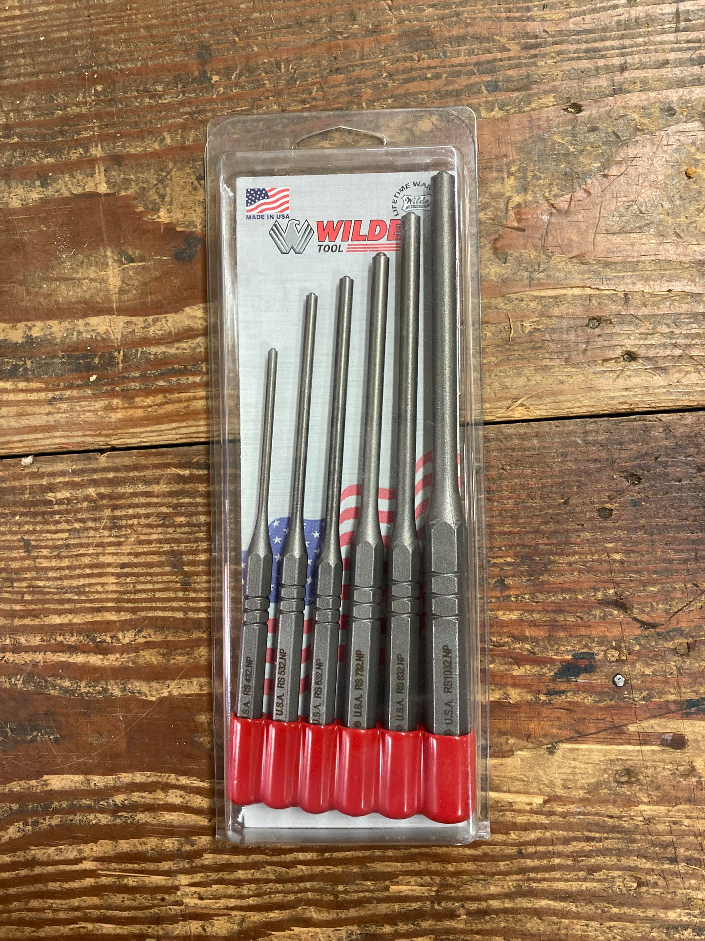 Wilde 6pc Roll Pin Punch Set (RS906.NP/VP)