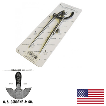8" C.S. Osborne Loose Leg Extendable Divider (104-8)
