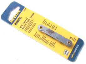 Screw Pitch Gauge US Thread (12018)