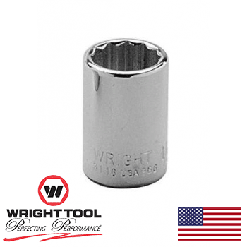 18mm 3/8" Dr. 12 Pt. Std. Metric Socket (31-18MMWR)