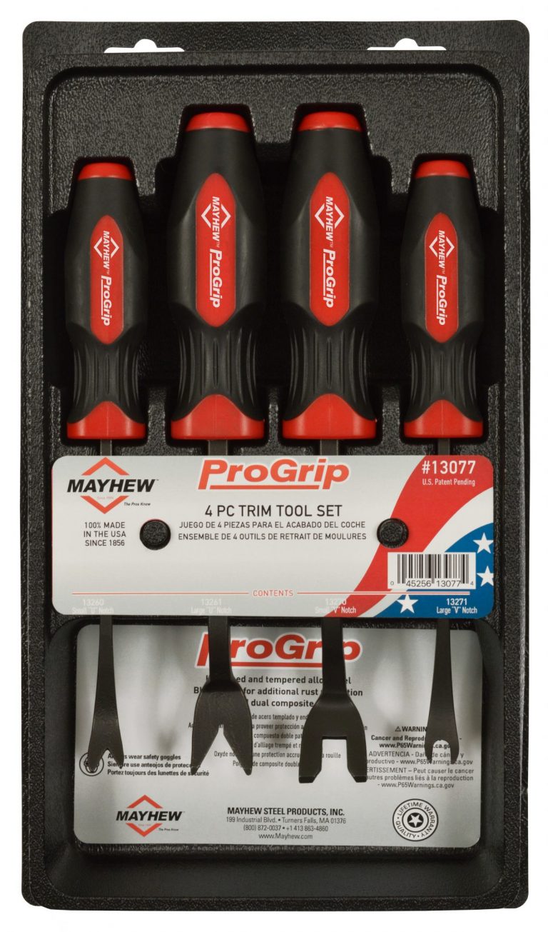 Mayhew 13-3/4" 4pc Progrip Trim Tool (13077)