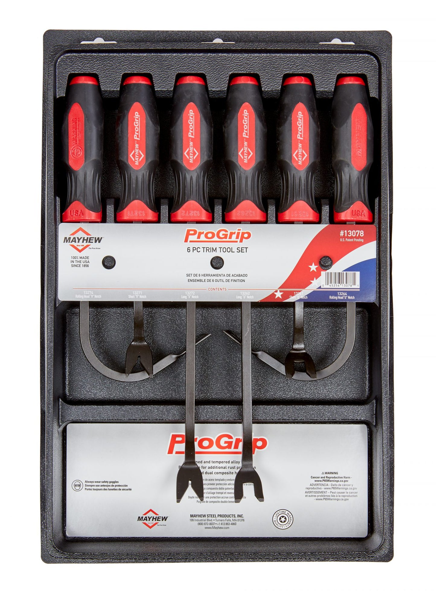 Mayhew 6pc Progrip Trim Tool Set (13078)