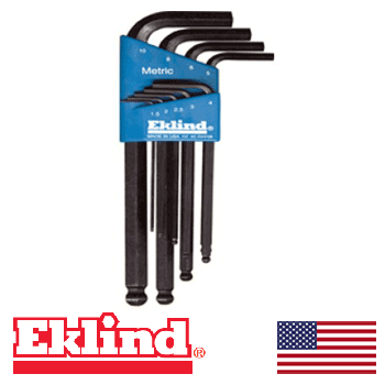 Eklind 9pc Ball/Hex-Key Set (1.5mm-10mm) (13609)