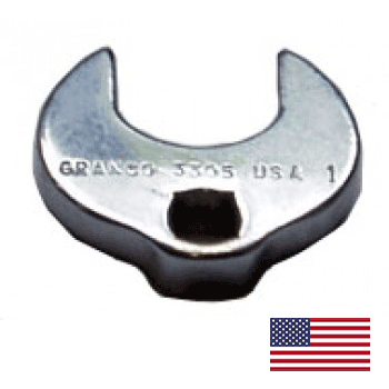 1 11/16" Open End Crowfoot Wrench 3/8 Dr. (11116-CW)